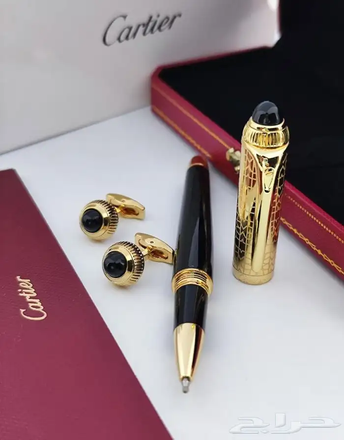 قلم مع الكبك ماركات عالميه جوده عاليه 80
