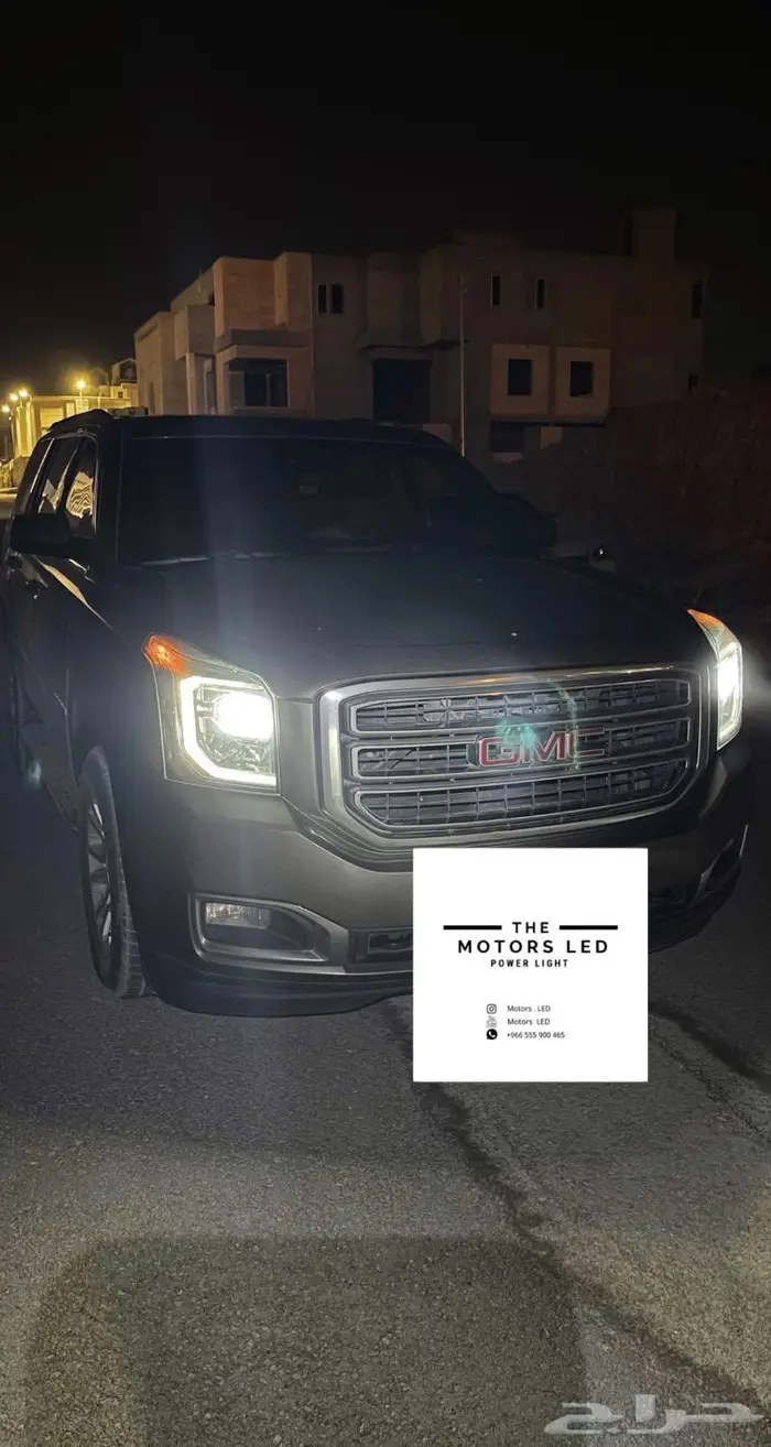 نور ليد ع سيارت الجمس LED 19