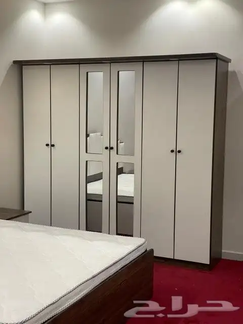 غرف نوم مزدوجة كامل 7 قطع جاهز تواصل 2