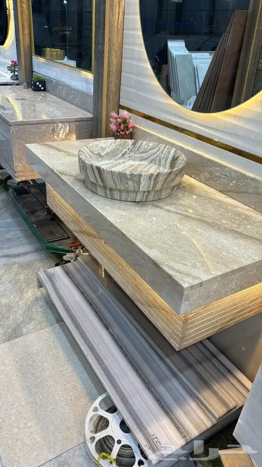 تفصيل مغاسل رخام طبيعي او صناعي حسب الطلب في جدة 24