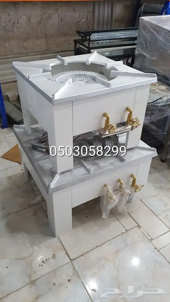 عيون غاز مركب شوله مرتفع استيل مطعم بيت 11