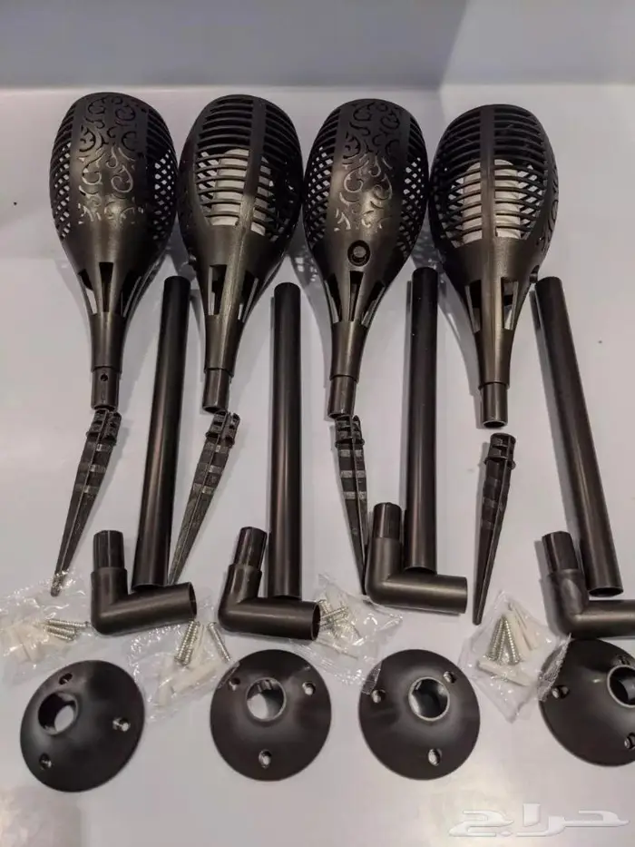 انارة غرس شعله بالطاقه الشمسيه الحجم الكبير 3 قواعد 7