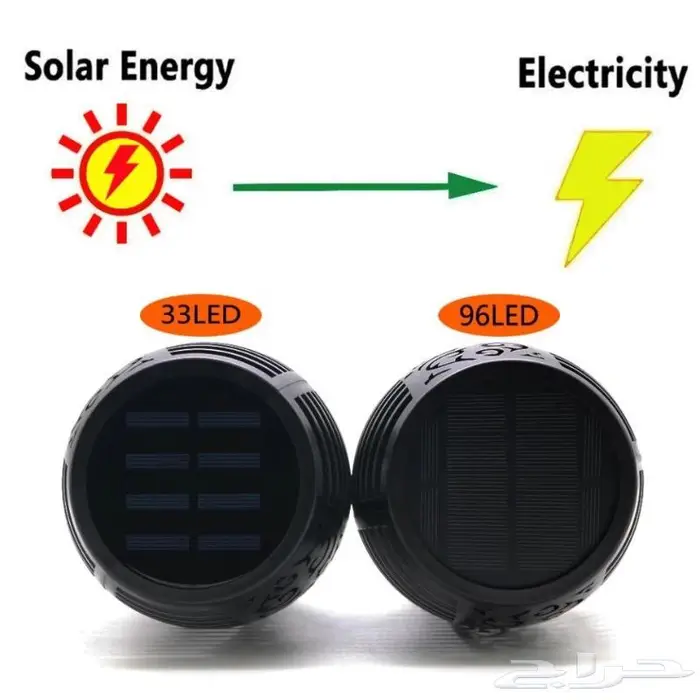 انارة غرس شعله بالطاقه الشمسيه الحجم الكبير 3 قواعد 2