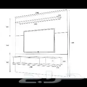 طاولة تلفاز مودرن 5