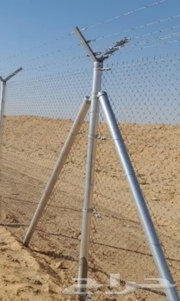 تسوير المزارع والأراضي بالشبوك والقماش 3