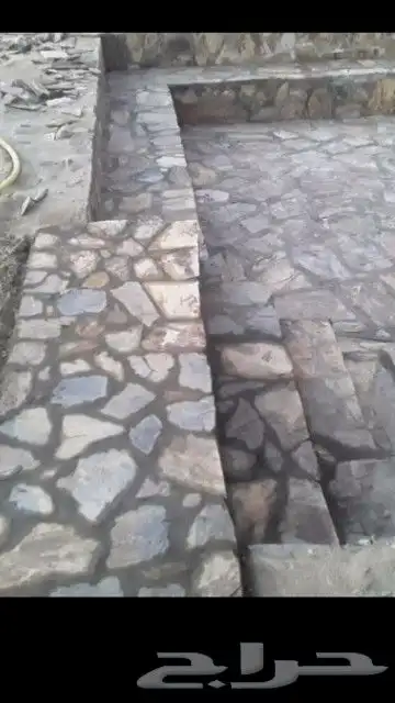 اراغبين في الاشغال الفنيه اتلبيس وربربه وبنيان جدرات حجر كبي 3