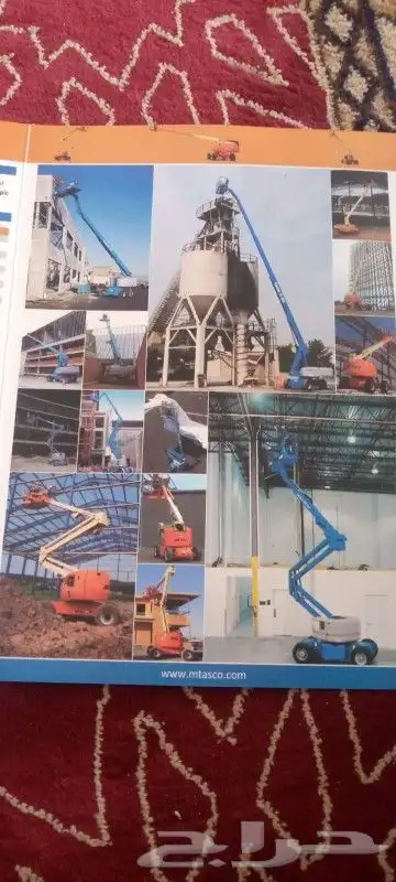 تاجير سيزر لفت ومان لفت ورافعات شوكيه ومعدات ثقيله 5