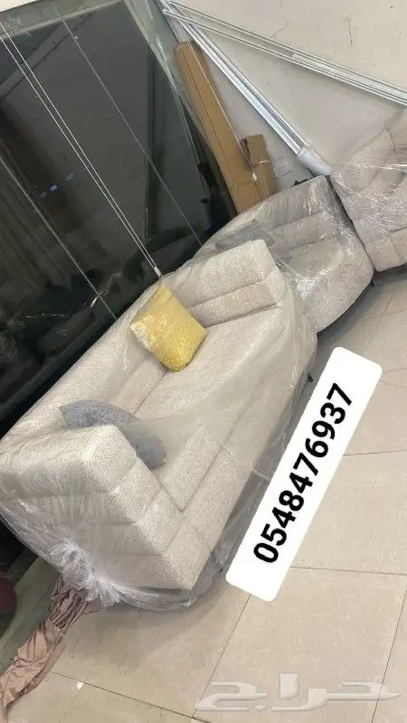 كنب جديد جاهز وتفصيل فخم مودرن 11شخص 2