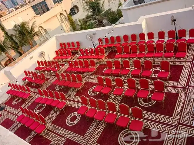 تاجير كراسي وفرشات العزاء والمناسبات عقود لمبات ( 7