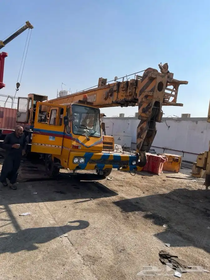 كرين اجار 25 طن لجميع انواع لوازم البناء وتطليع وتنزيل انوا 0