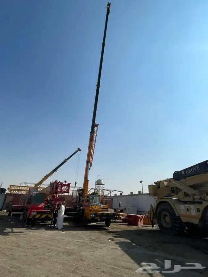 كرين اجار 25 طن لجميع انواع لوازم البناء وتطليع وتنزيل انوا 2