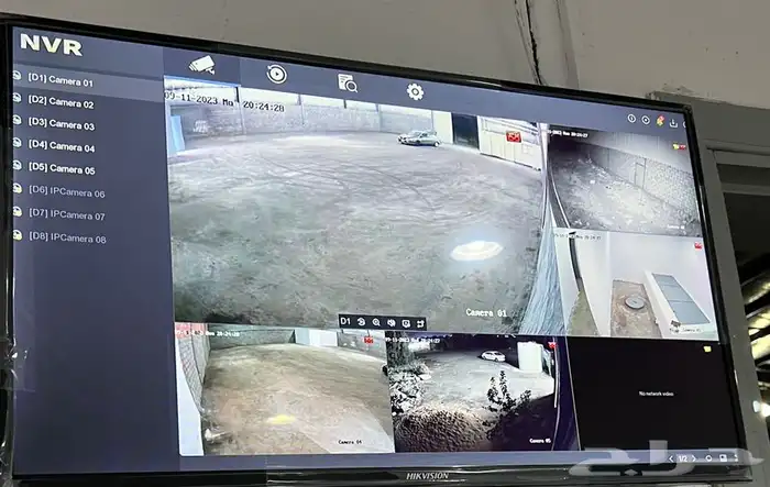 كاميرات مراقبة حضور وانصراف شبكات انتركم سنترال 3
