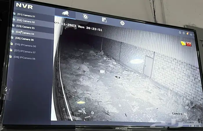 كاميرات مراقبة حضور وانصراف شبكات انتركم سنترال 4