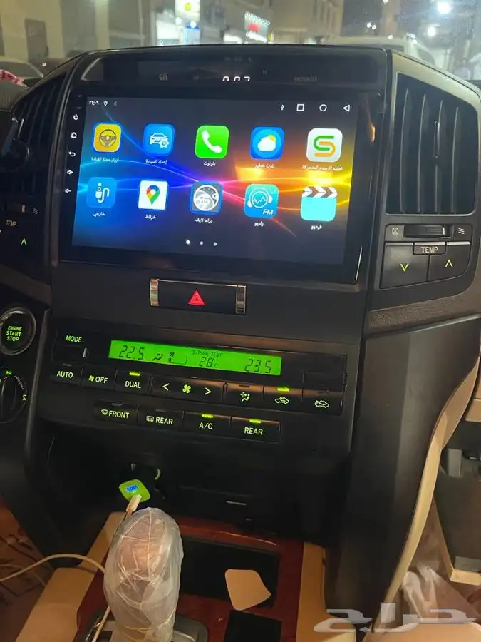 شاشة لاندكروزر 2015 اندرويد 10 انش 8