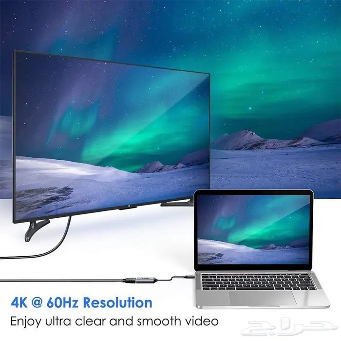 وصلة تايب سي hd اتش دي 4k 4