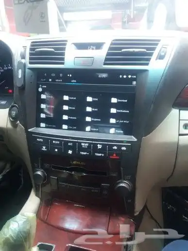 شاشه Lexus Ls460 موديل 2007 بنضام الأندرويد مقاس 10انش 1