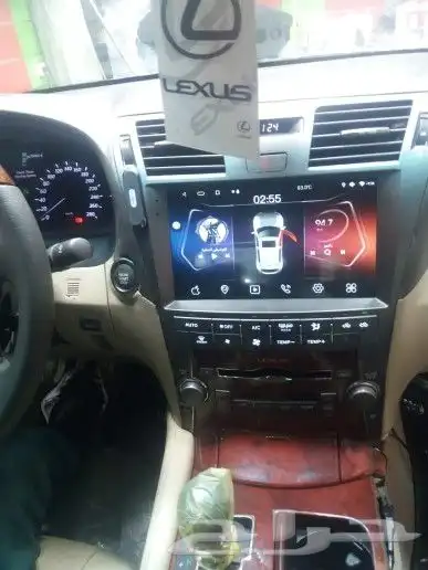 شاشه Lexus Ls460 موديل 2007 بنضام الأندرويد مقاس 10انش 0