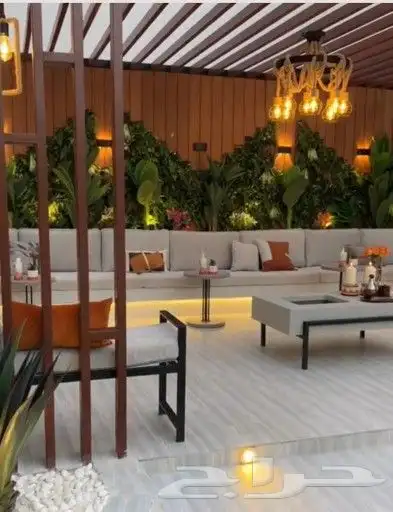 تنسيق حدائق تصميم احدث الشلالات والنوافير والعشب الجدارى مع 4