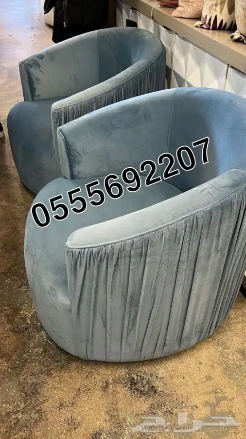 كراسي كنب لاونج كافيهات مطاعم مجالس ملكي زان مصري ضمان 38