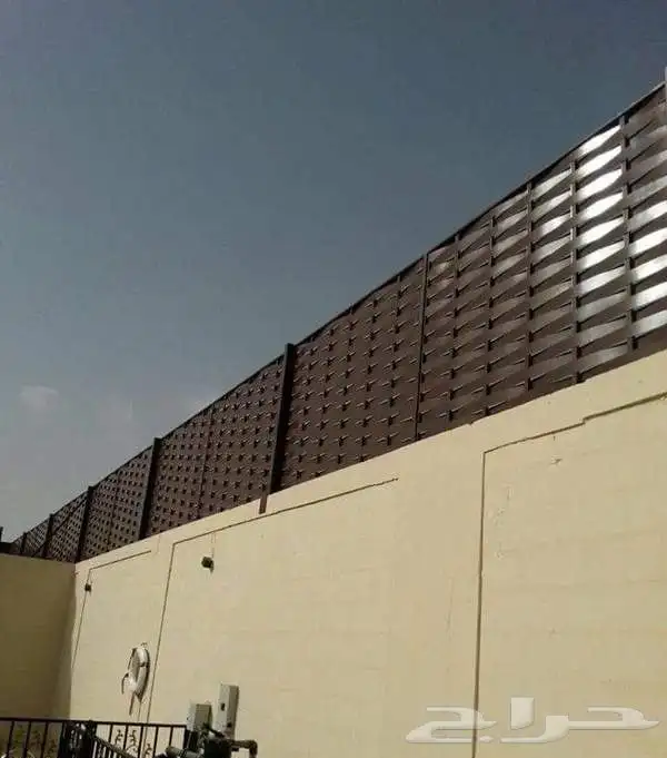 ساتر حديد شرايح _سواتر مجدول _مظلات جلسات _مضلات سيارات 1