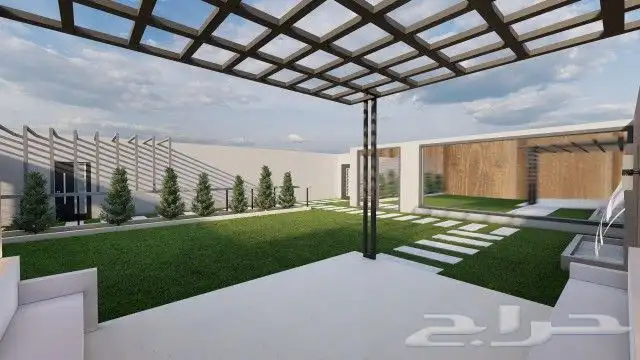تنسيق حدائق تصميم احدث الشلالات والنوافير والعشب الجدارى مع 0