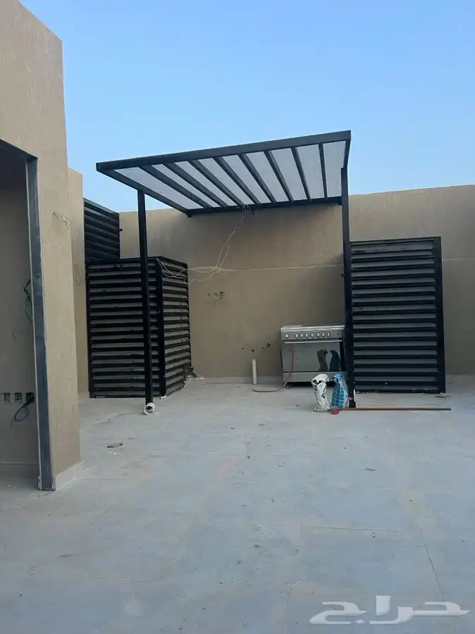 ساتر حديد شرايح _سواتر مجدول _مظلات جلسات _مضلات سيارات 18