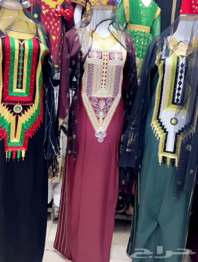 جلابيات جنوبيه وطرح وجلابيات التاسيس 5