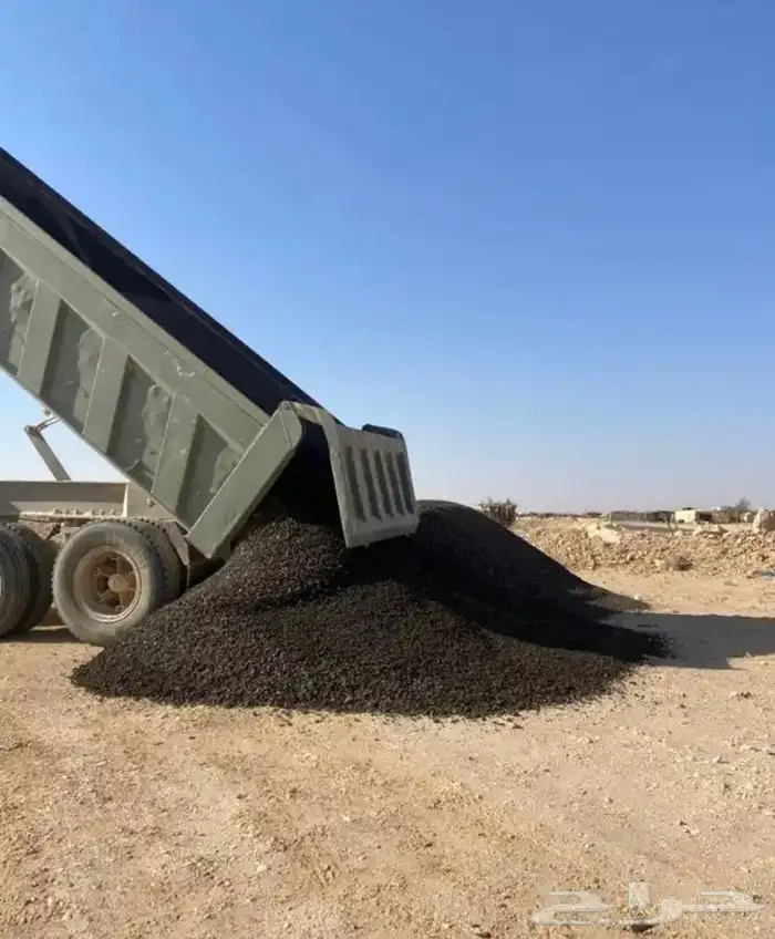 رمل احمر دفان تربه زراعية ازفلت مقشور 0