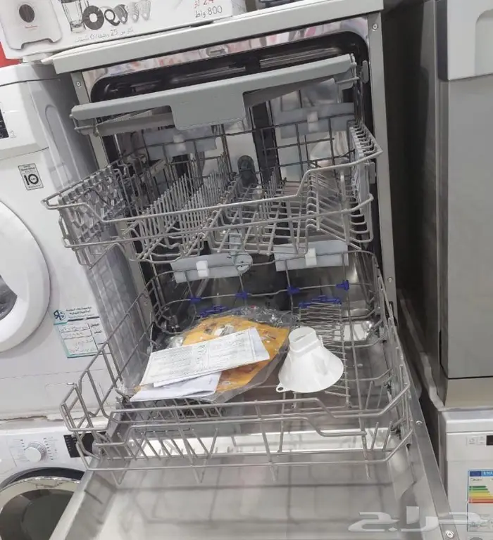 غسالة صحون يوجين 14مكان 8 برامج استيل 3