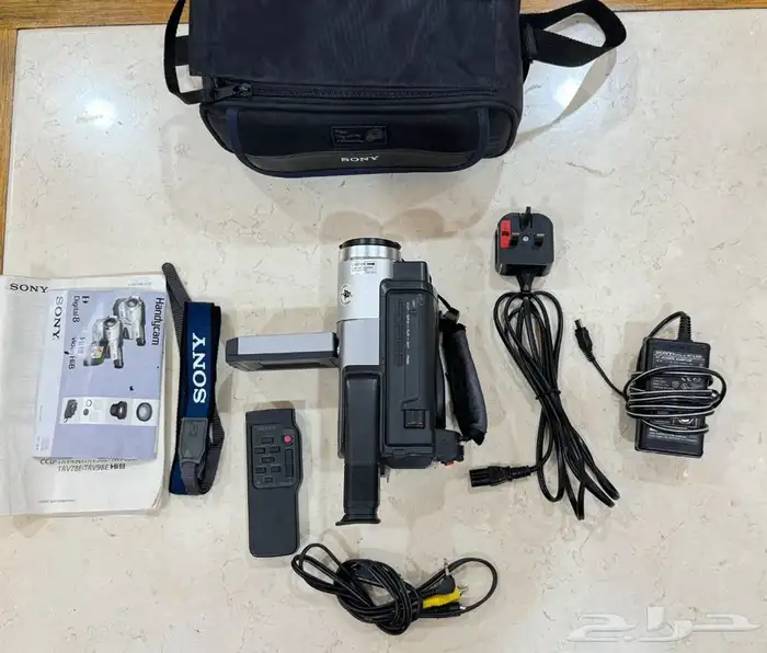 (تم البيع) كاميرا فيديو سوني هاي ايت شريط Hi8 8mm 0