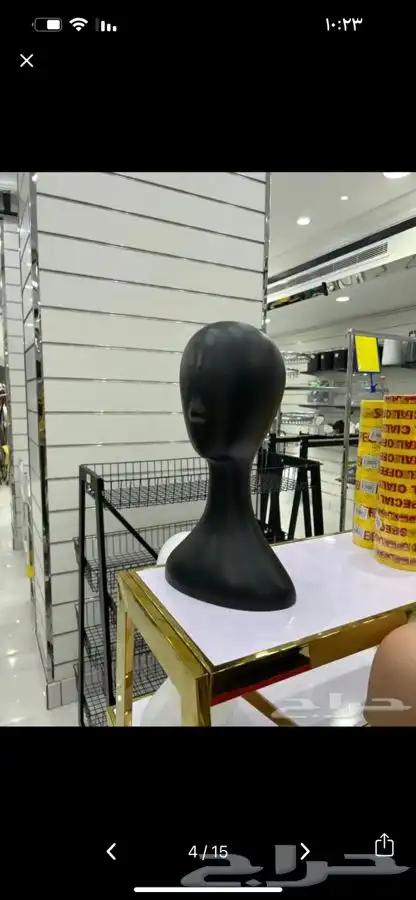 رأس مجسم نسائي. مجسم تايلندي قاعده 9