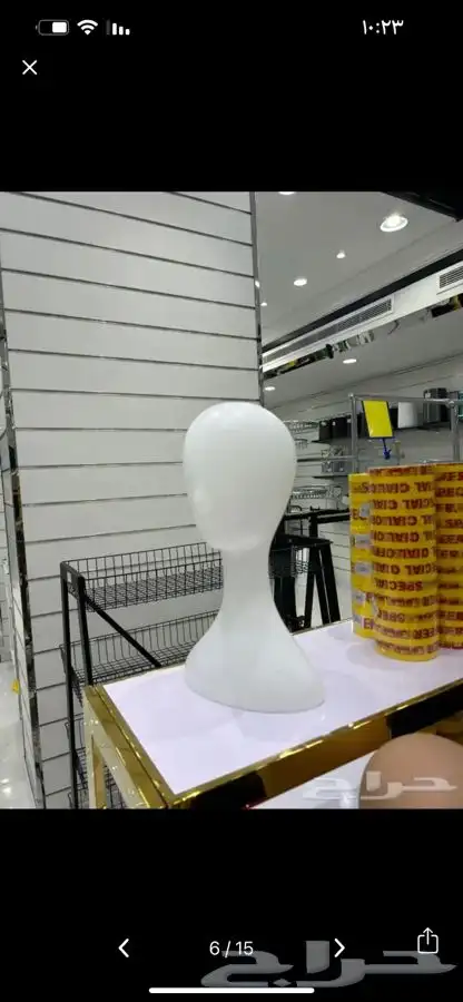 رأس مجسم نسائي. مجسم تايلندي قاعده 11