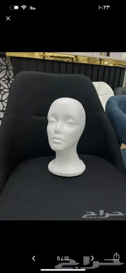 رأس مجسم نسائي. مجسم تايلندي قاعده 7