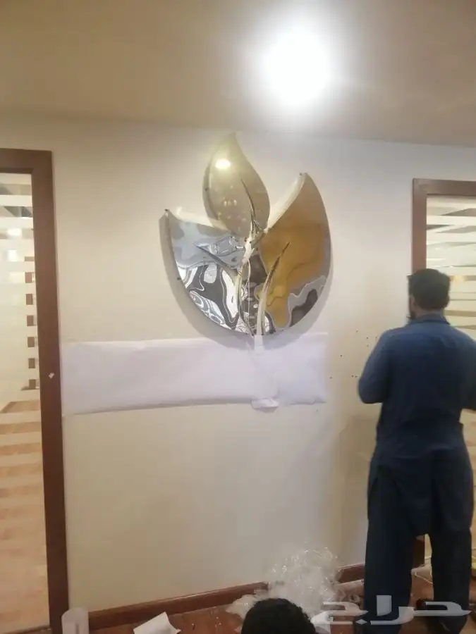 خطاط لوحات حروف بارزه استيكرات بنرات 17