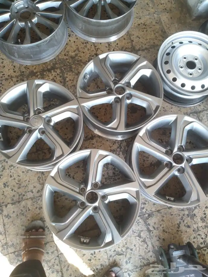 طقم جنوط سوناتا أصلي وكاله مقاس 17 0