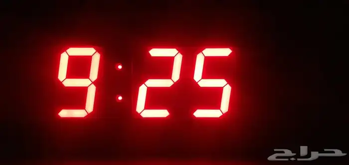 للبيع ساعه جداريه رقميه 3