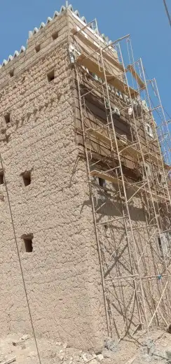 ترميم البيوت التراثية وبناء جديد ابو زيدالوايلي 9