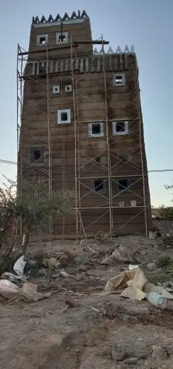 ترميم البيوت التراثية وبناء جديد ابو زيدالوايلي 6