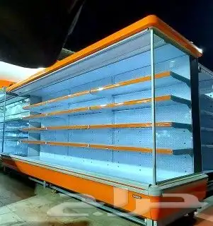 ثلاجة عرض مكشوف سوبر ماركة تفصيل 0