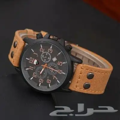 رخيص ساعة شبابية فخمة لون كوفي مع أساور فخمة 2