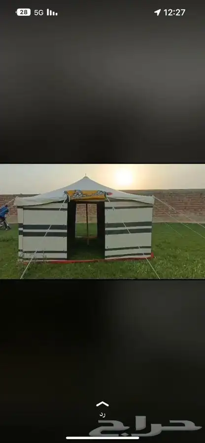 خيام شفاف وبيوت شعر 12