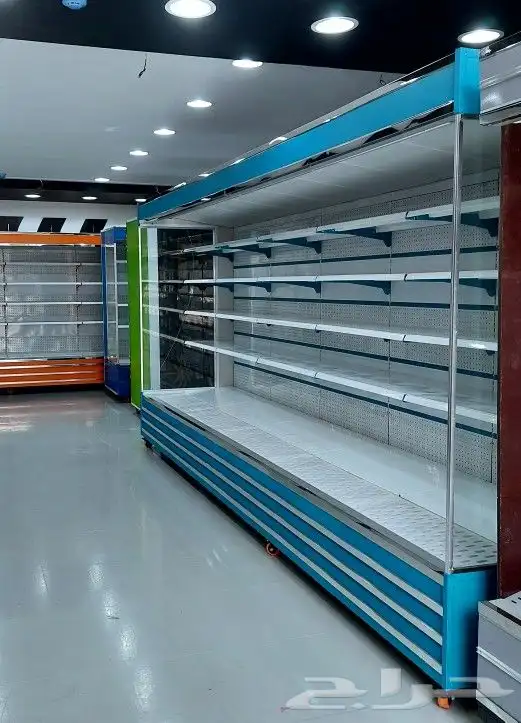 ثلاجة عرض مكشوف تفصيل 3