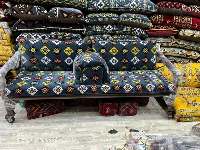 كراسي حديد وجلسات خارجيه شعبيه 9