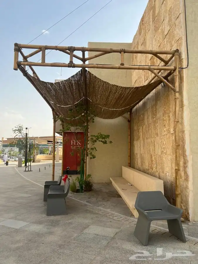 ديكور البامبو الطبيعي 34