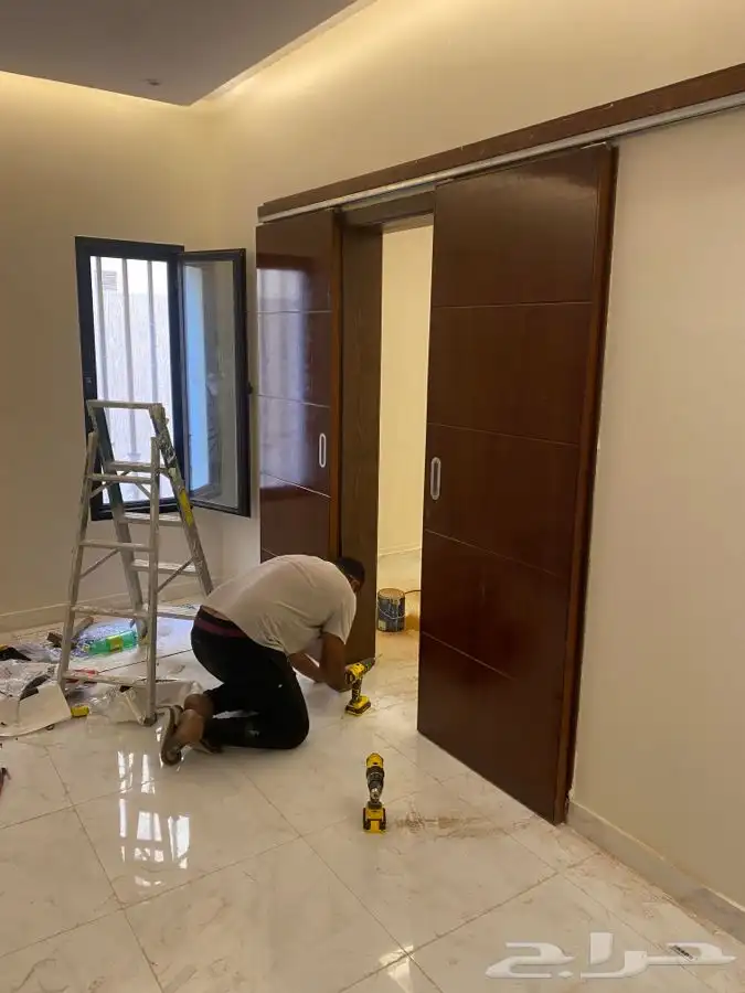 ابواب خشب تفصيل 30