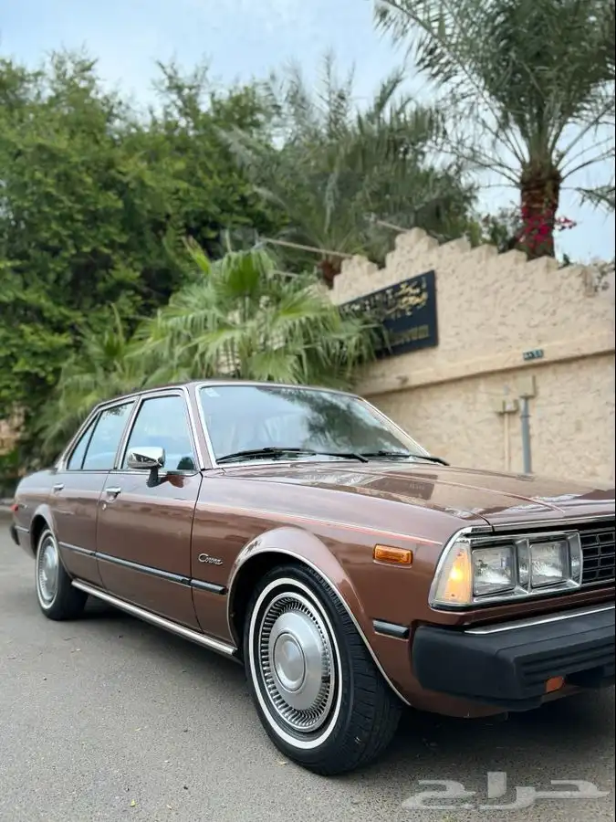 تويوتا كرونا كلاسيك 1980 شد بلد مخزنه وكالة ( تم البيع ) . 19