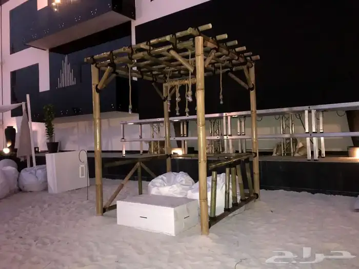 ديكور البامبو الطبيعي 8