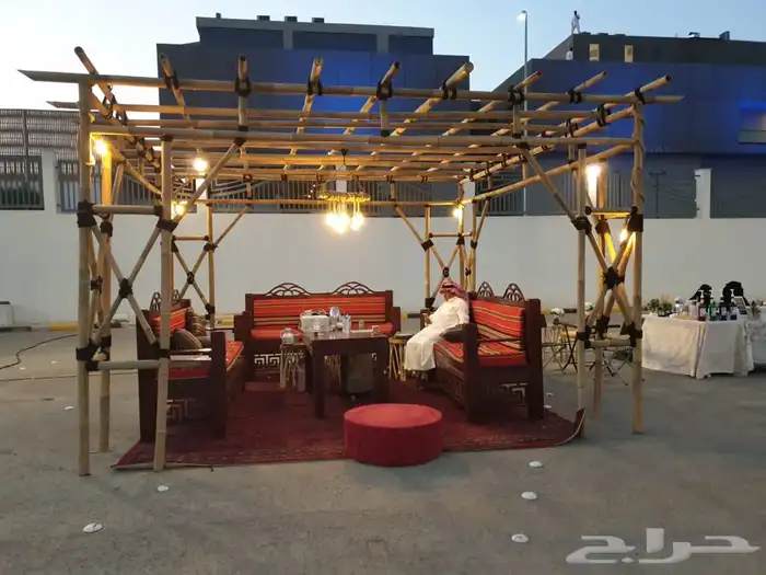 ديكور البامبو الطبيعي 10