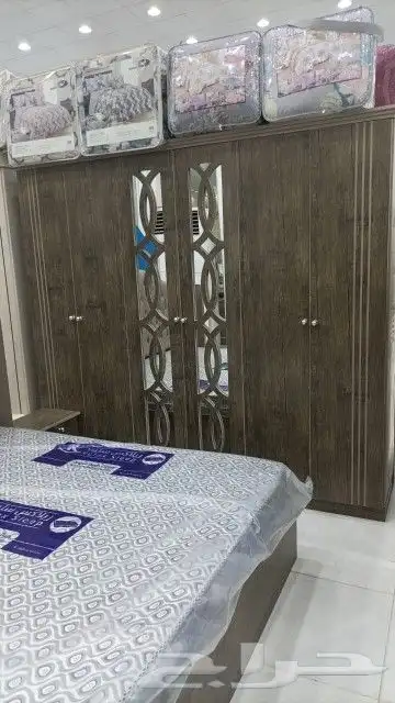 غرف نوم دوليب تسريحات كمدينات سرير نفرنفرين تفصيل أسعرممتازه 0