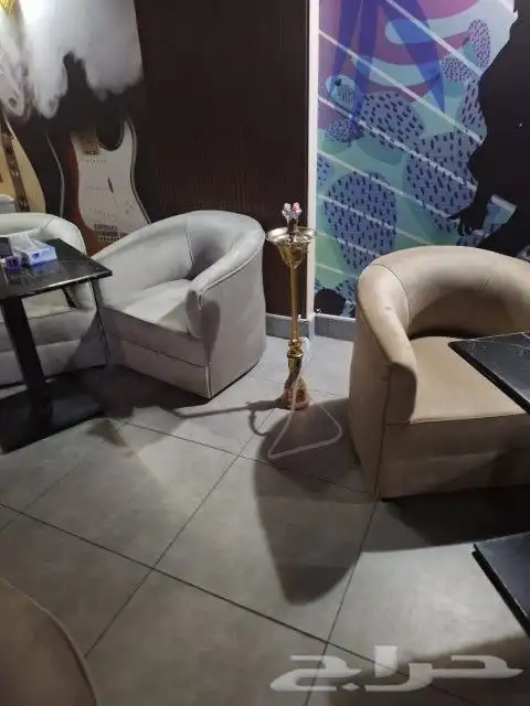 كنبات كراسي جلد كراسي انتظار كراسي كوفي شوب صالون 5